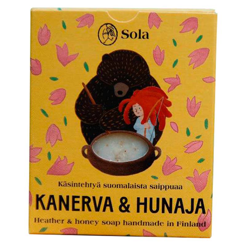 Kanerva & Hunaja -saippua 60g Saippuat Sola 