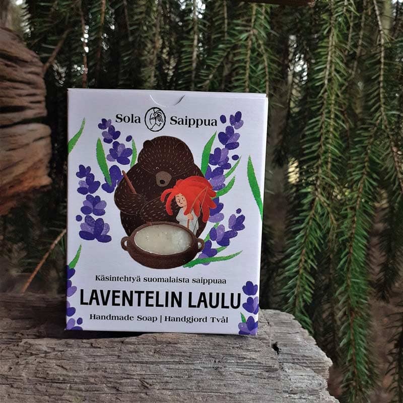 Laventelin Laulu -saippua 60 g Saippuat Sola 