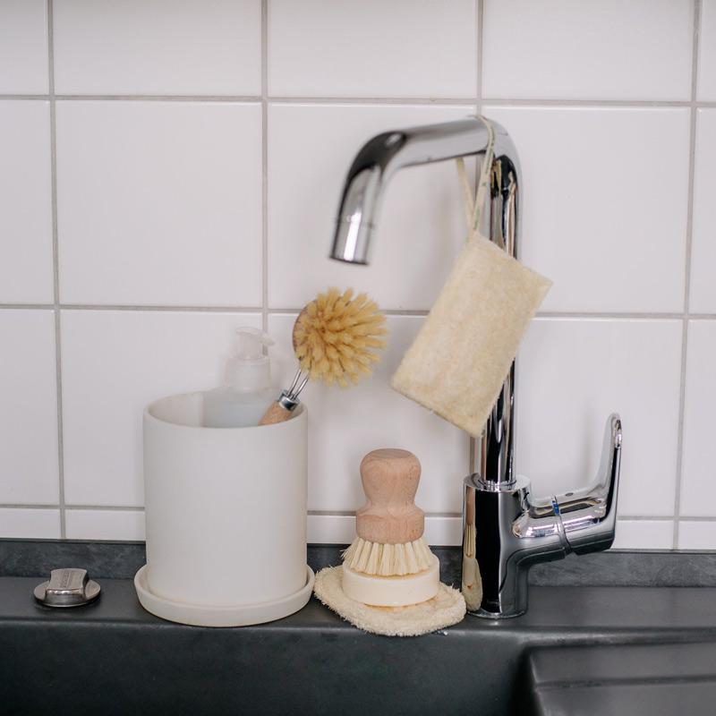 Luffa keittiön pesusienet 2 kpl Brush Croll &amp; Denecke 