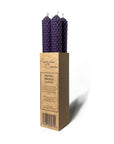 Mehiläisvahakynttilät - violetti 4 kpl Candle Kaurilan Sauna 