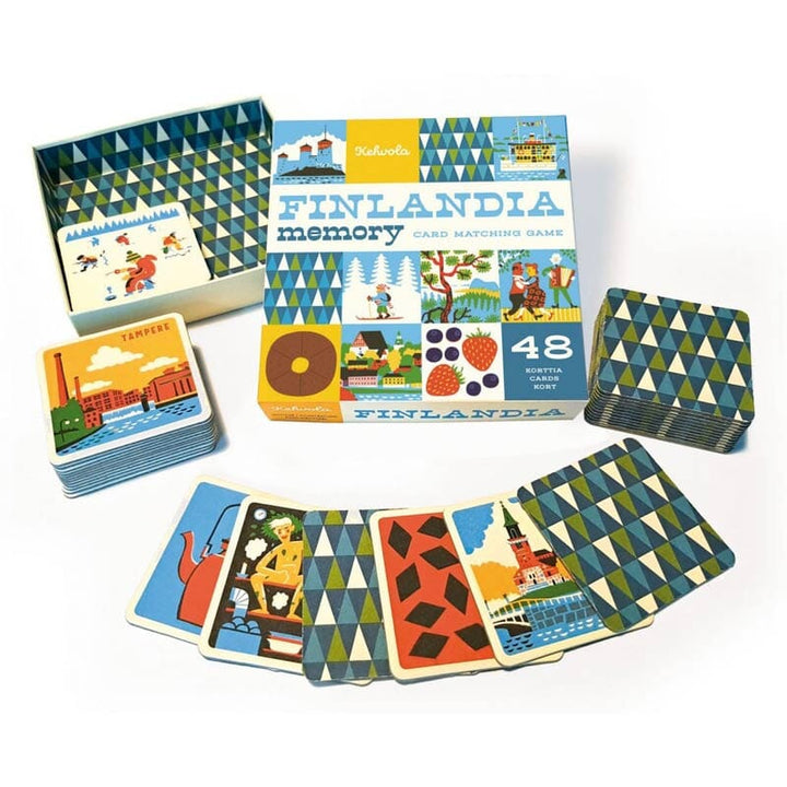 Memory muistipeli Finlandia Pelit Kehvola Design 