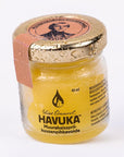 Havuka Muurahaissprii-kuusenpihkavoide 40ml lasipurkissa, jossa metallinen kierrekorkki.