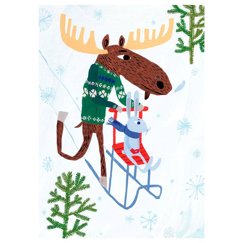 Potkuri postikortti Postikortit Kehvola Design 