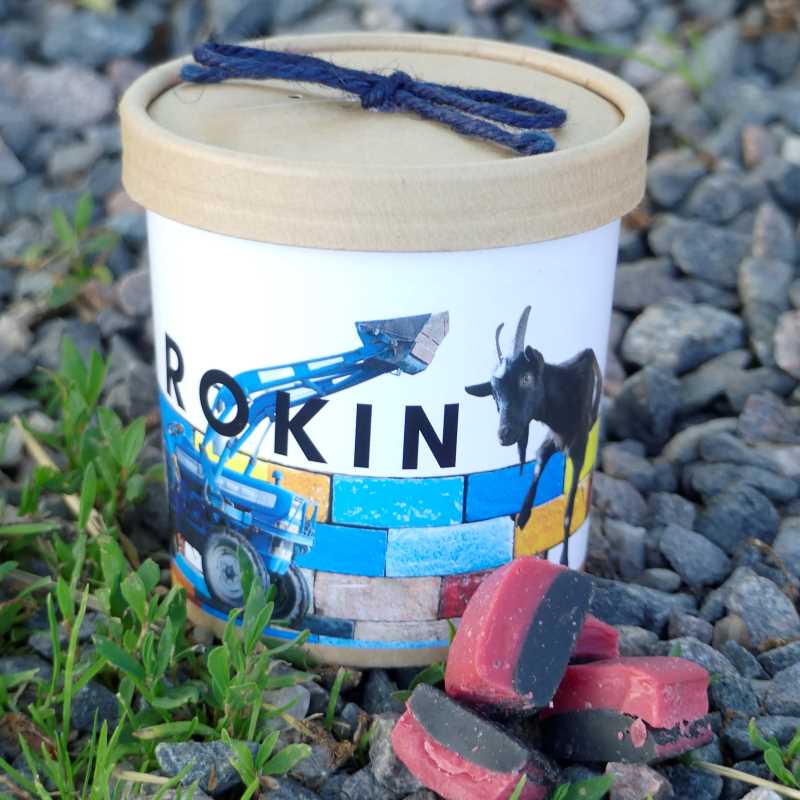 Rokin Vadelma-Lakritsi Fudge 150 g Makeiset Tiluksilla 