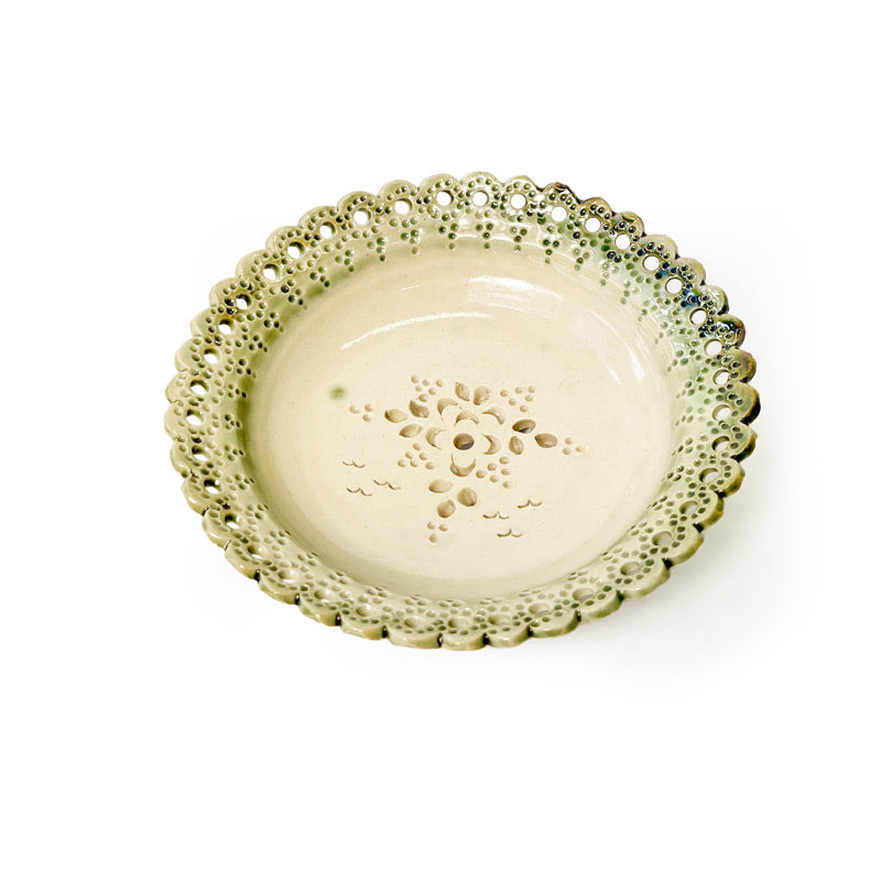 Saippua-alusta pitsikeramiikkaa, iso - useita värejä Saippuakupit Savipaja Tuliaistupa Vedenvihreä 