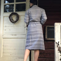 Saunatonttu Roosan hamam-kylpytakki Tuhka Bathrobe Saunatonttu by Kaurilan Sauna XL Tuhka 