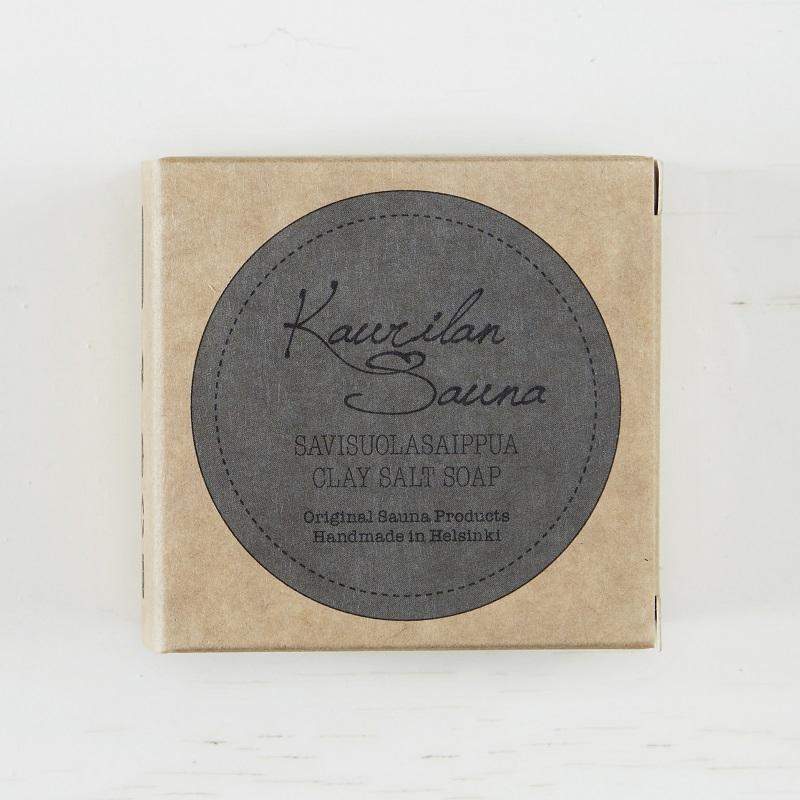 SAVISUOLASAIPPUA 120 g METALLI- TAI PAHVIRASIA Soap Kaurilan Sauna ekologinen pahvipakkaus 