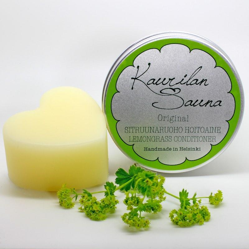 Sitruunaruoho palahoitoaine 70 g - OUTLET Conditioner Kaurilan Sauna metallirasia 