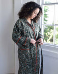 Winter Berry naisten kimono aamutakki Puuvillavaatteet Powell Craft 